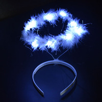 Women Girl Blinking Light up Angel Halo Ring LED Headband Glow Party Christmas Birthday Costumes navidad  Halloween