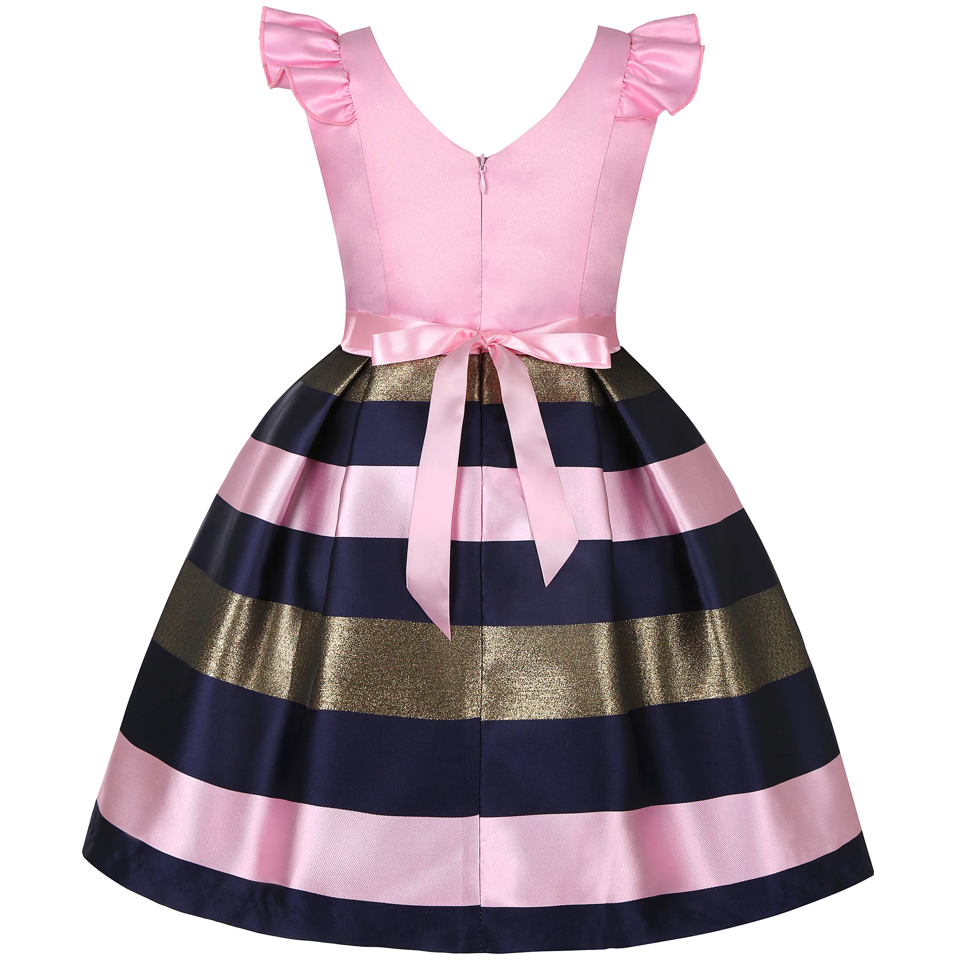 2023 New Girls' Dress Sleeveless Mesh Pommel Dress Lace Princess Dress Holiday Party Children's Dress Sold Well