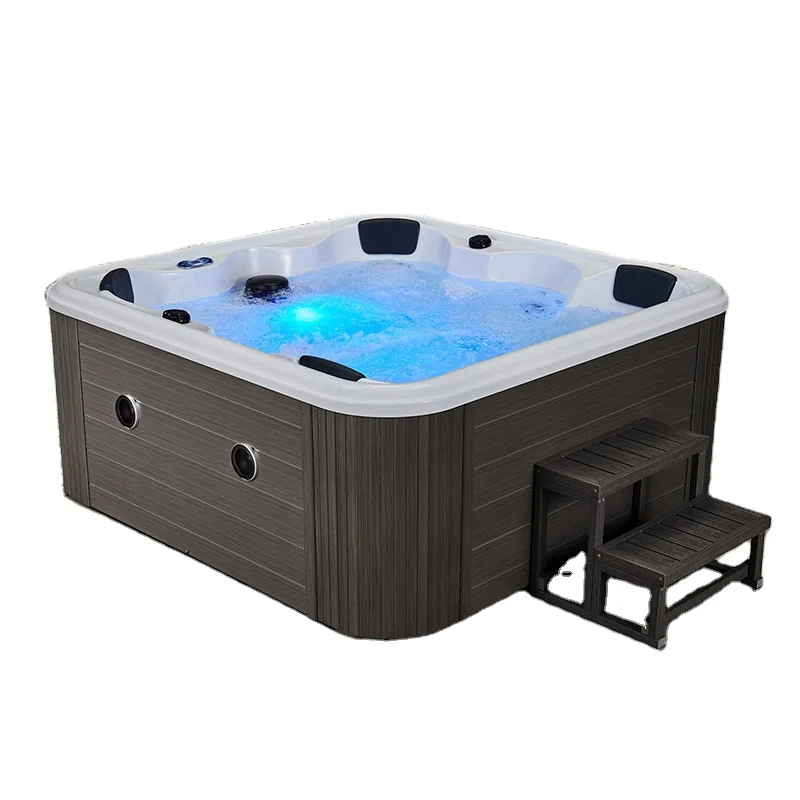 Custom Garden Swimming Spa Spa Adult Surfing Massage Heated Outdoor Large Swimming Pool Bath