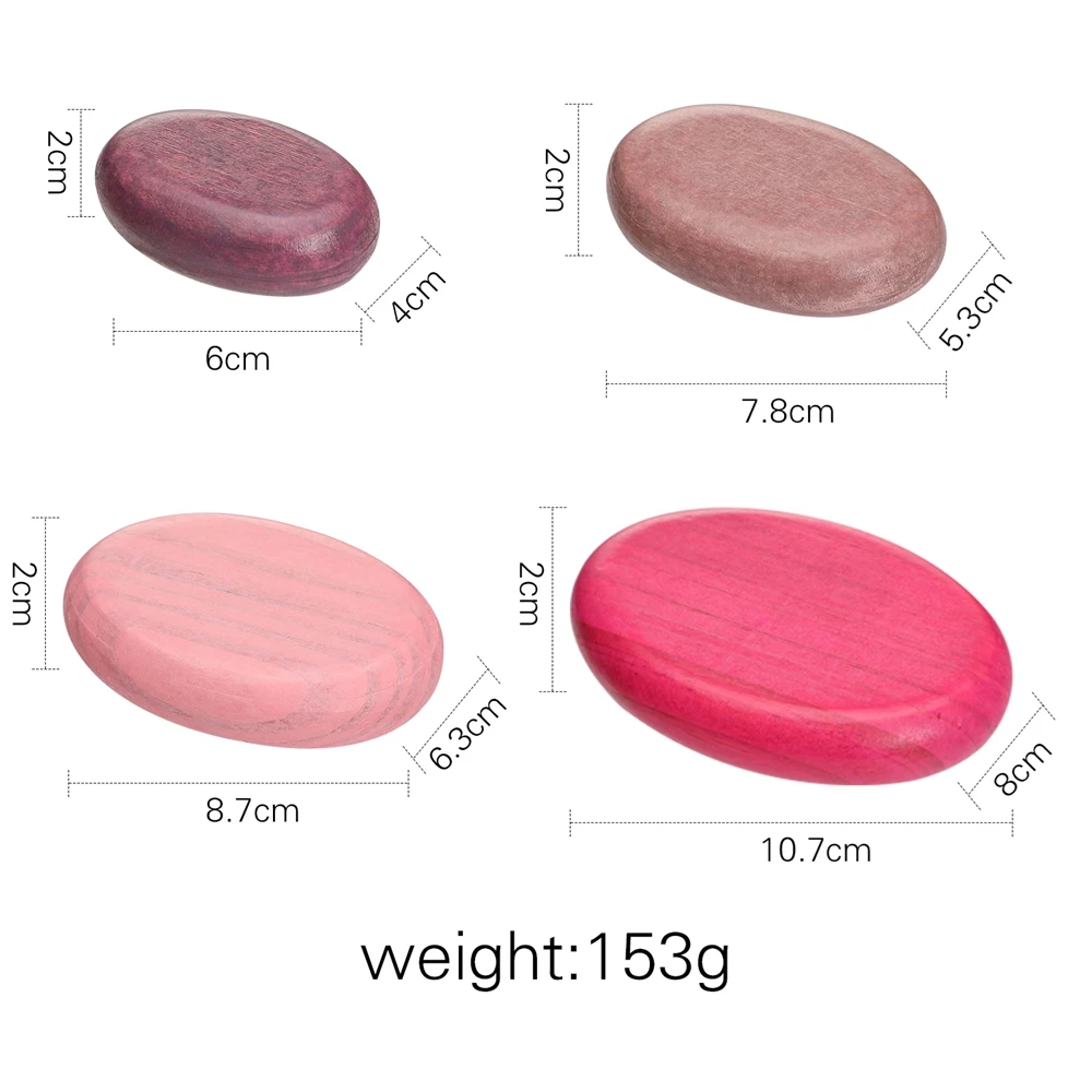 Blocchi di costruzione di pietre arcobaleno in legno per bambini Giocattoli colorati Blocchi di costruzione in legno per bambini Impilatore Giochi di bilanciamento Giocattoli Regali