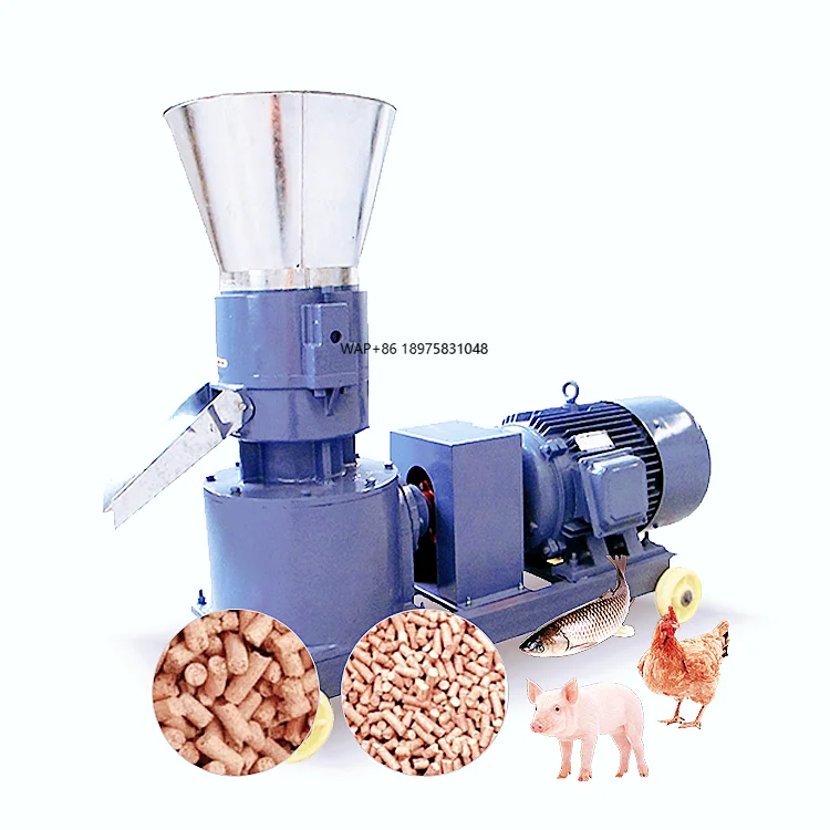

New high-productivity poultry feed making machine, chicken feed pellet machine, with alloy steel structure, for agricultural use