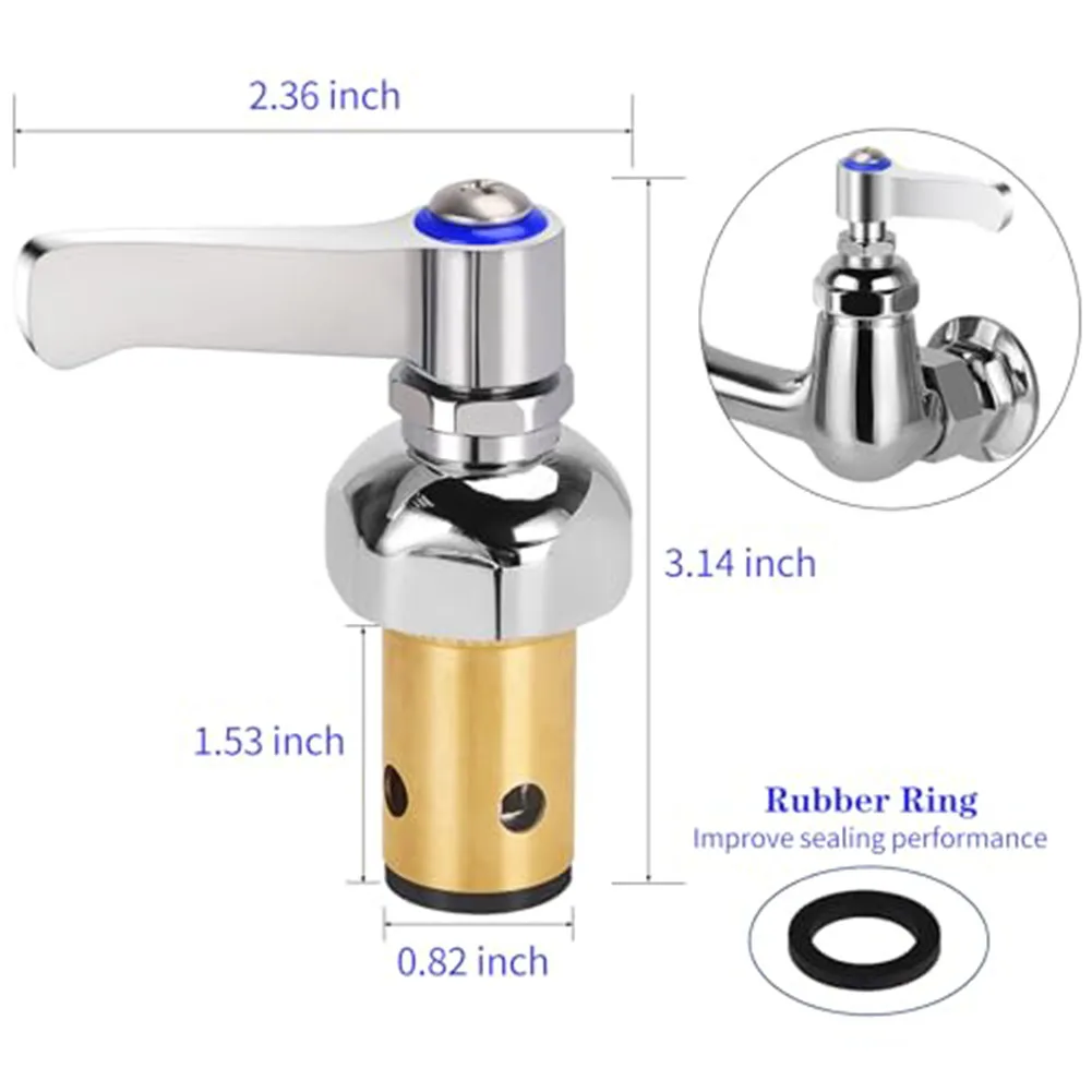 

Brass Faucet Replacement Parts Kitchen Brass Faucet Assembly Comprehensive Replacement Kit Customer Service Support DIY Projects