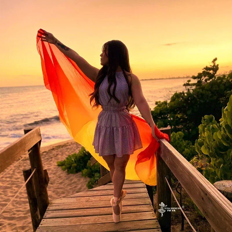 Индивидуальная шелковая Фата, 100% натуральная шелковая Фата для танца живота, Искусственный шарф, шали для танца живота