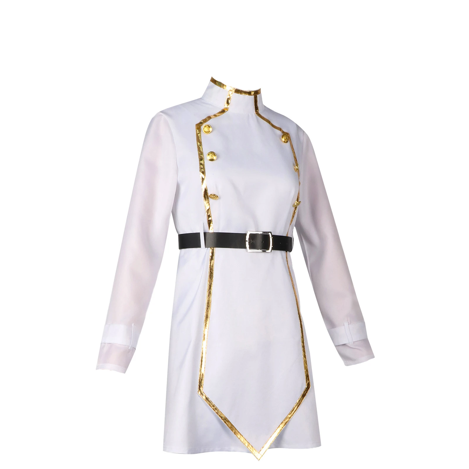 زي تنكري باللون الأبيض، زي أنيمي ثنائي الأبعاد