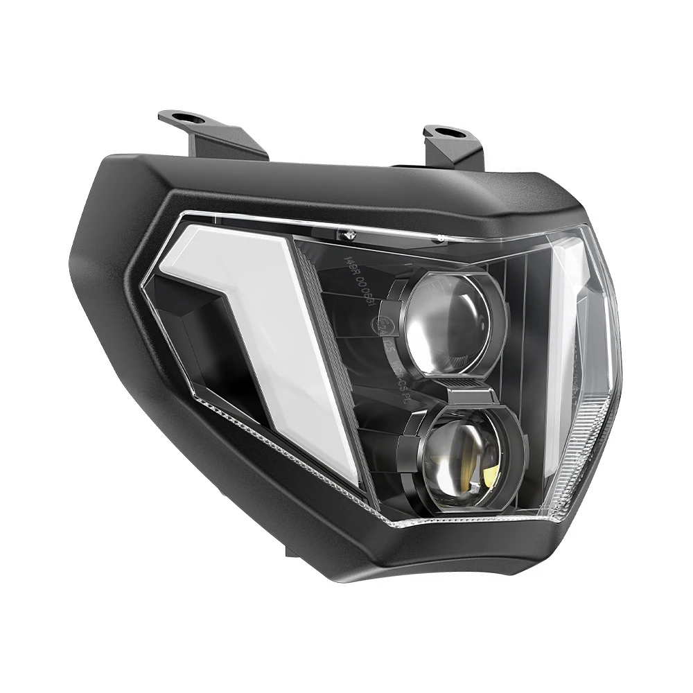 For Yamaha MT09 FZ09 2014-2016 MT07 2017-2019 Motorcycle Led Headlight Assembly Emark 60W Led Headlamp for Yamaha Motorcycle