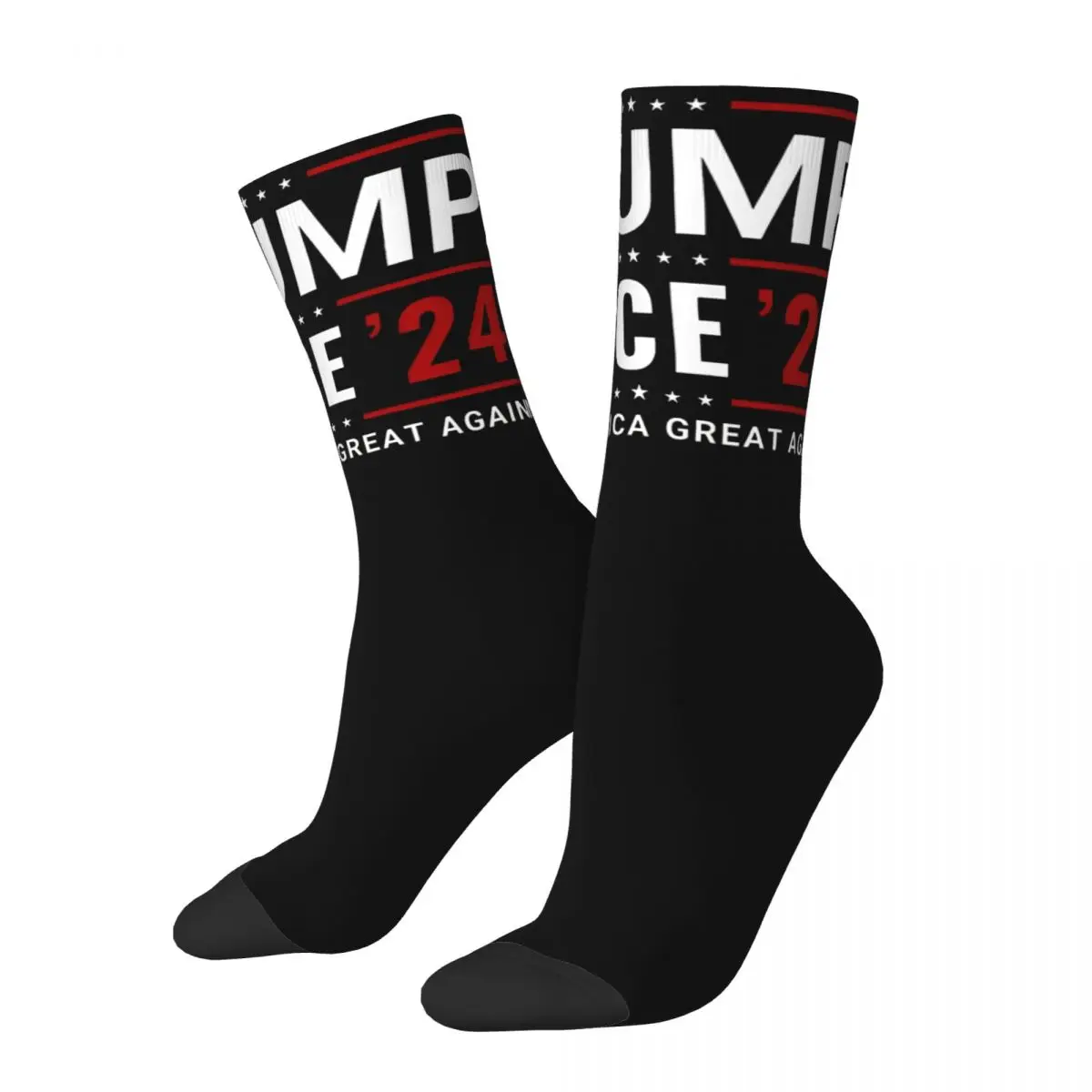 

Trump Vance 2024 Election MMGA Design Theme All Season Socks Merch for Men Breathable Sock