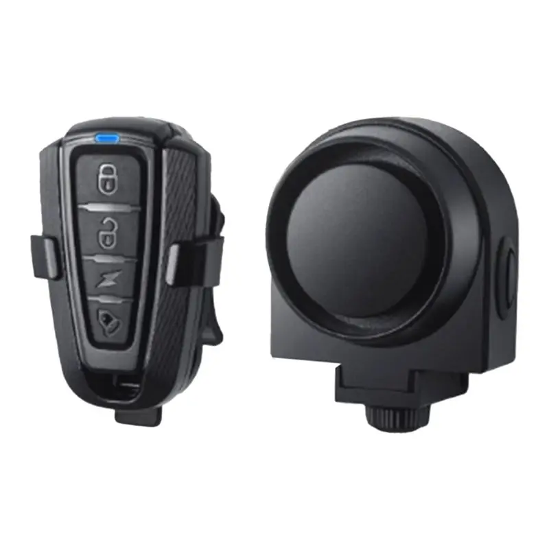 

Wireless Bicycle Vibration Alarm USB Rechargeable Motorcycle Bike Alarm Remote Bike Detector Alarm System