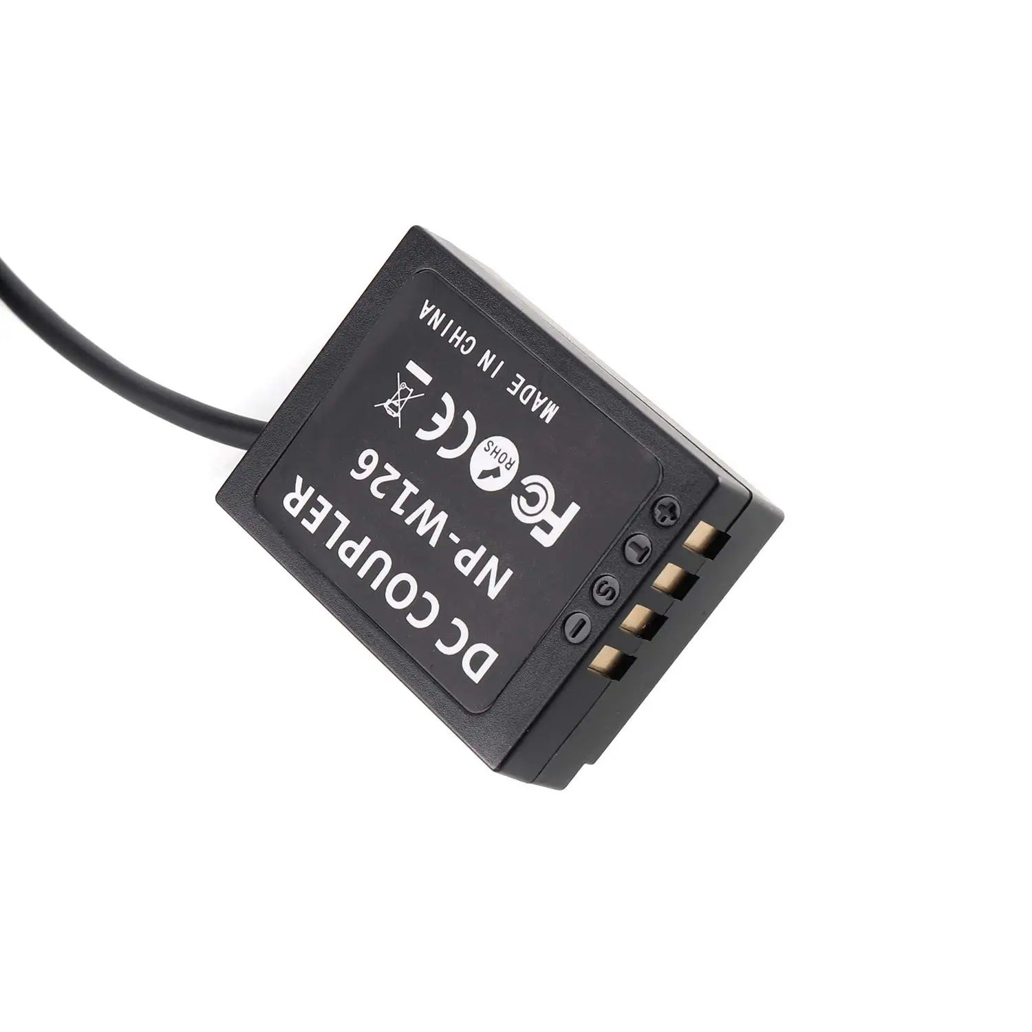 Canfon DMW-DCC8 Dummy Batterij USB-C Koppeling Adapter BLC12 Dummy Batterij Koppeling met USB Type-C Lente Power Kabel Vervanging