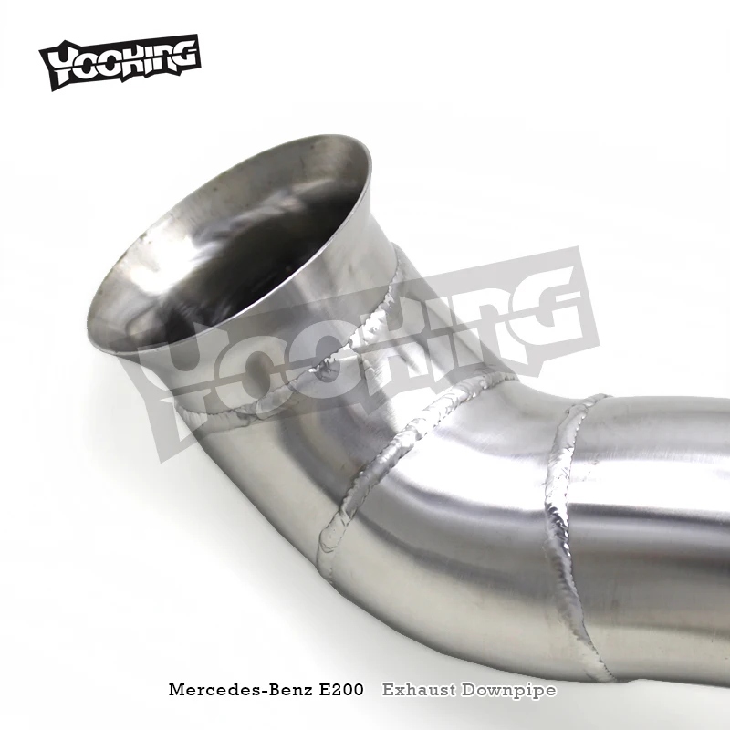 OBM Exhaust Downpipe For Mercedes-Benz E200/E300 W213 2.0T 2017-2023 Stainless Steel Exhaust Pipe Escape Car Exhaust System - view 4