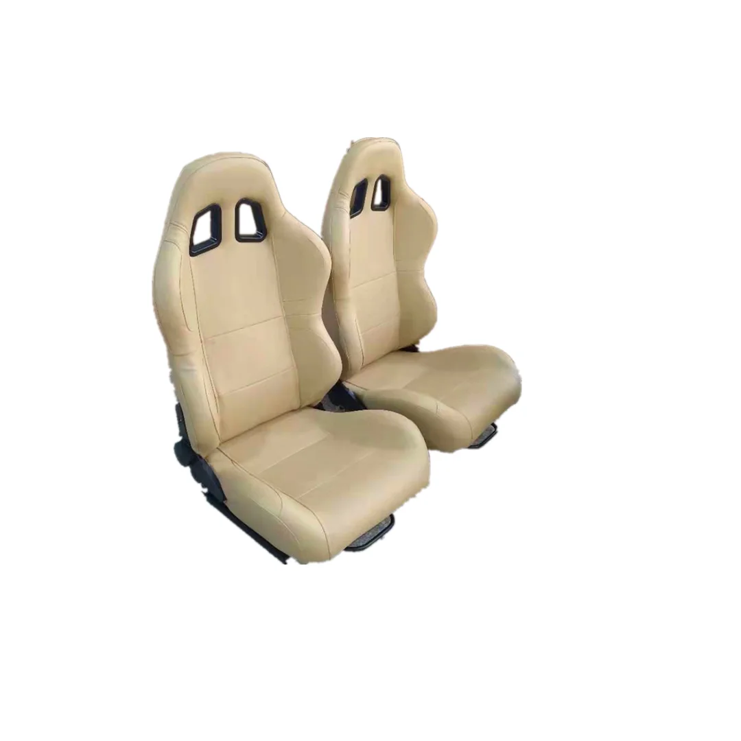 

Автомобильное сиденье JBR1011BEIGE из ПВХ, регулируемое, универсальное, для гоночных автомобилей, модифицированное