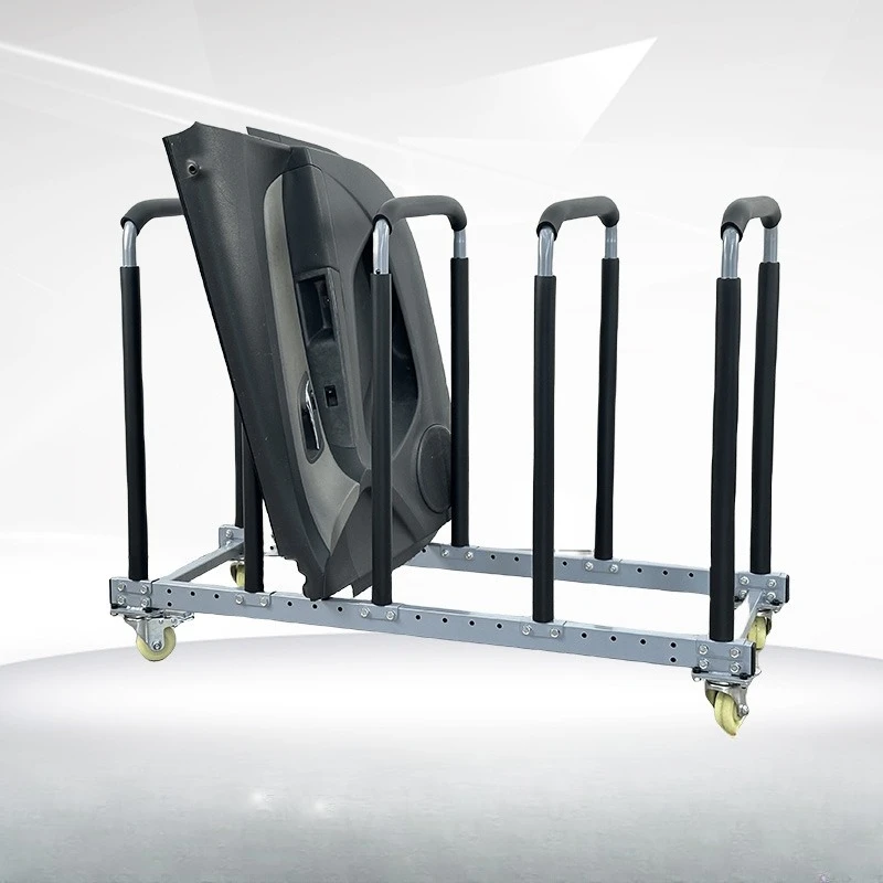 

Car maintenance door interior panel placement rack, mobile storage rack, display rack, windshield placement storage