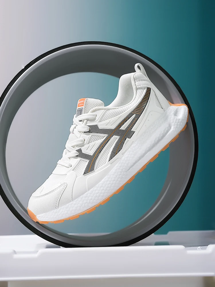 

2025Summer Breathable Comfortable High-Quality Lightweight Cushioning Sports Casual Shoes for Men in Three Colors39-46
