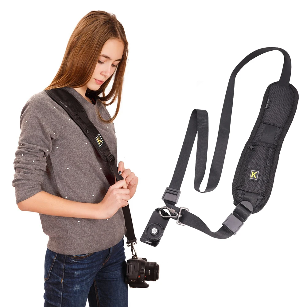 New Portable Shoulder Camera Strap for DSLR Digital SLR Camera Canon Nikon Sonys Quick Rapid camera accessories Neck Strap Belt