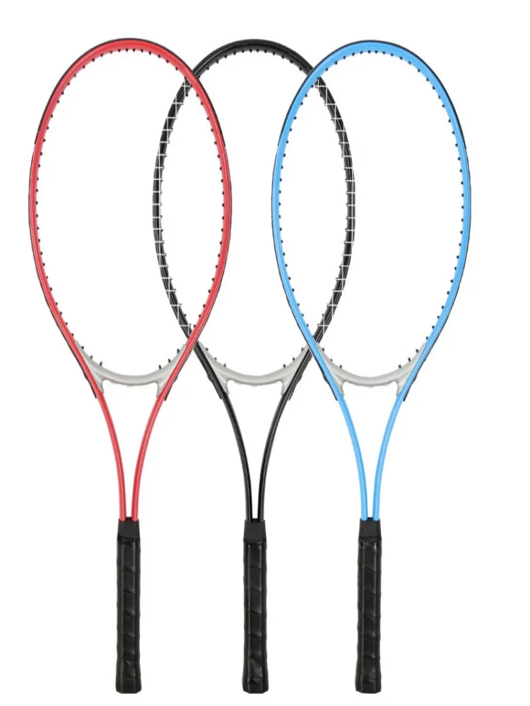 Children's Tennis Racket, Aluminium Alloy Student Racket, 2-Pack Player, Professional Beginner Rebound Training Double Racket