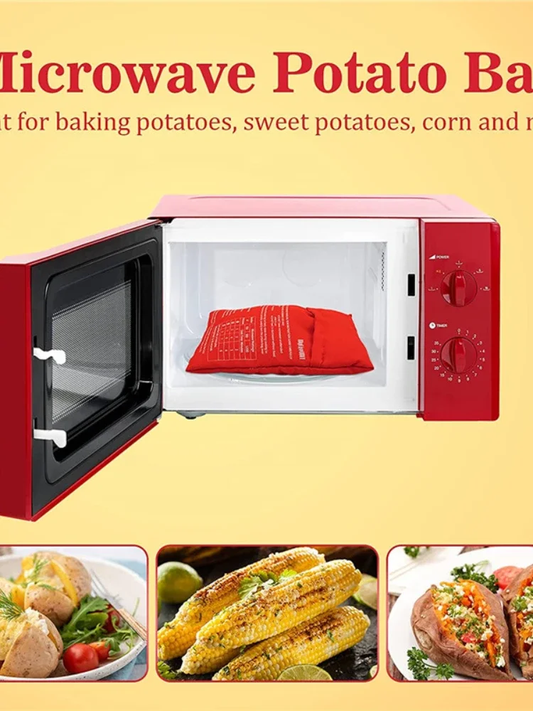 Microwave Potato Cooke Cooker Bag Baked Patata  Cooking  Quick Fast Baking Tool baking   Oven