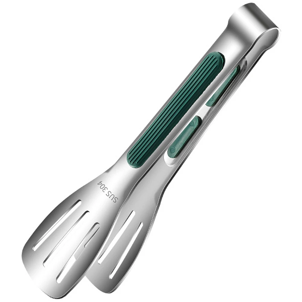 

Stainless Steel Food Tongs BBQ Grill Accessories Outdoor Barbecue Steak Tool Fruits Vegetables Kitchen Utensils