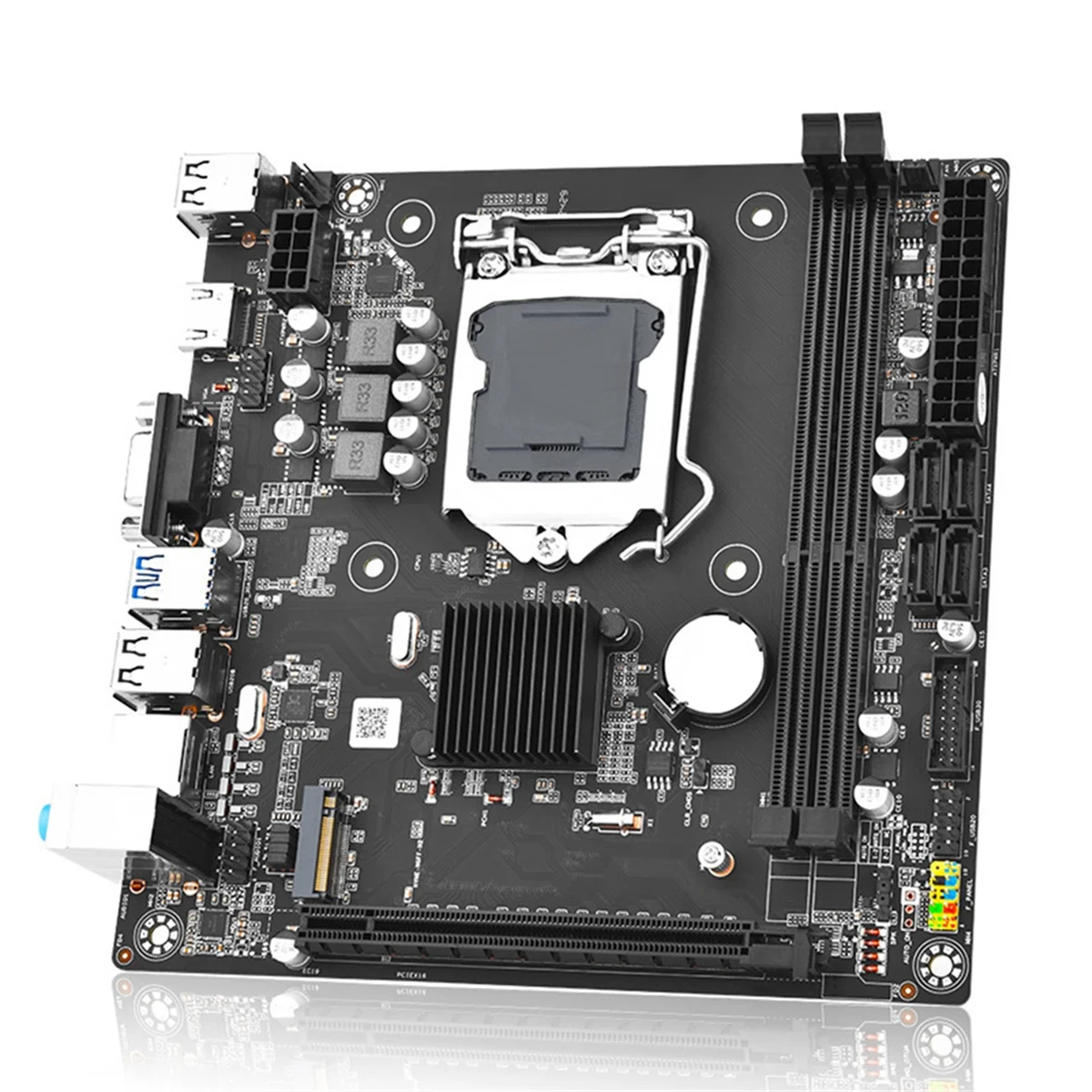 N18R B75M ITX マザーボード LGA 1155 デスクトップ PC サポート DDR3 RAM NGFF NVME M.2 インターフェイス USB SATA3.0 ベースプレート