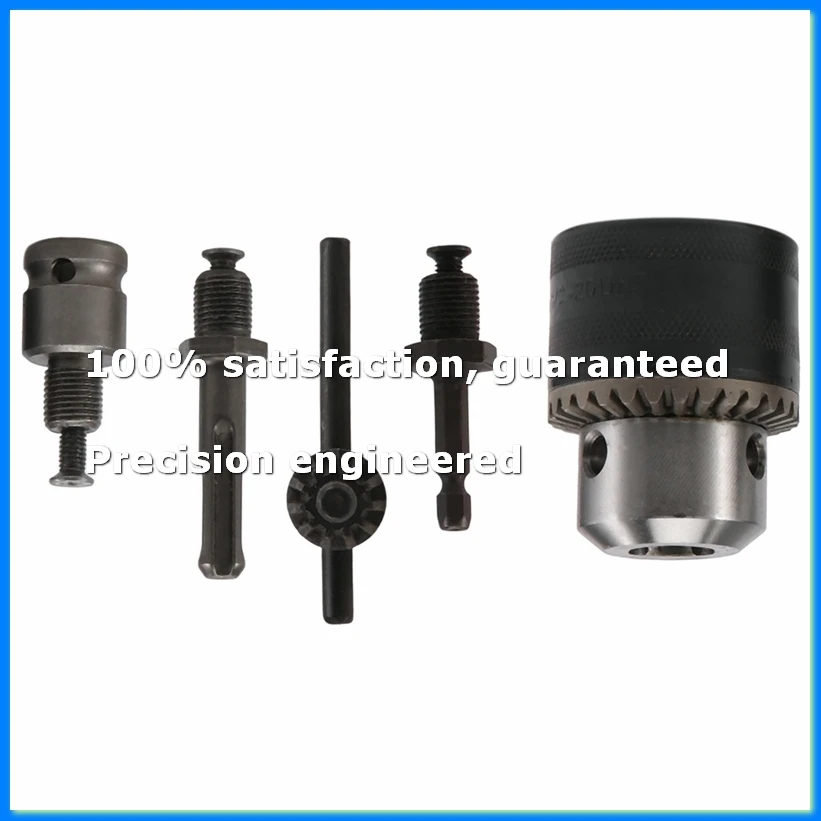 3-16mm Drill Chuck Converter 1/2Inch- 20UNF Thread Quick Change Adapter SDS-Plus 1/4Inch Hex Shank 1/2Inch Socket-A32R