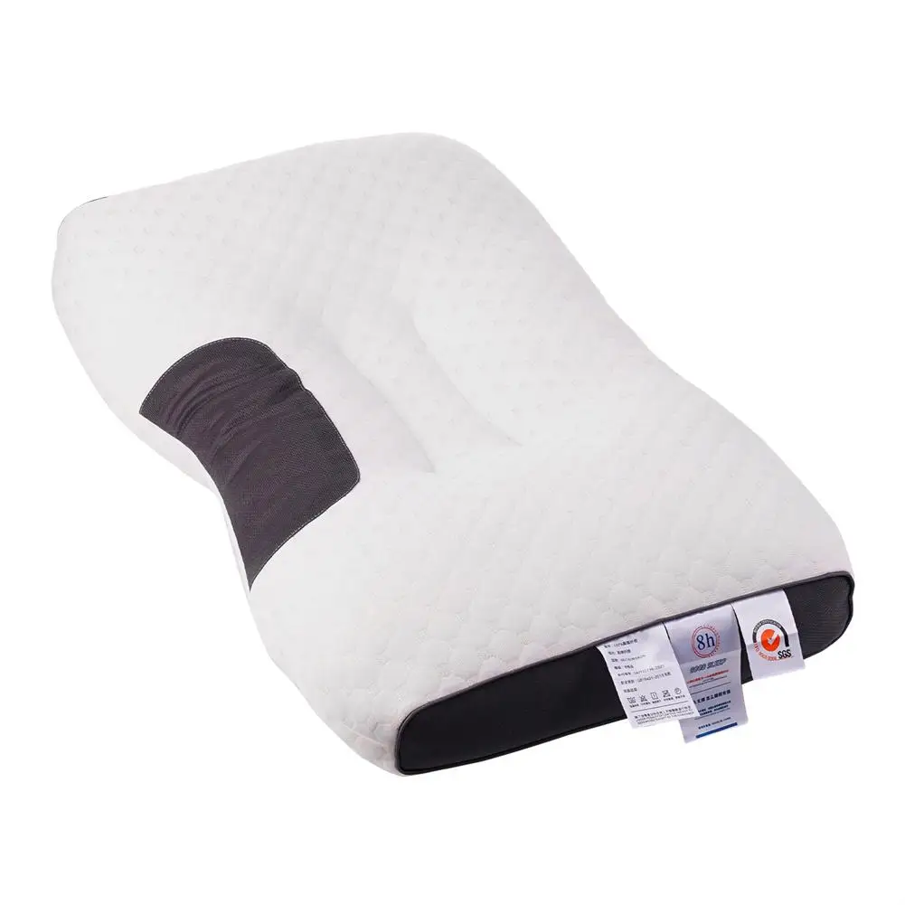 Neck Pillow Help Sleep And Protect The Neck Cervical Orthopedic Household Soybean Fiber SPA Massage Pillow For Sleeping Pillows