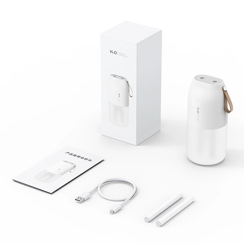 Diffusore dell'umidificatore dell'aria senza fili umidificatore ricaricabile del creatore della foschia del diffusore dell'olio essenziale del doppio ugello