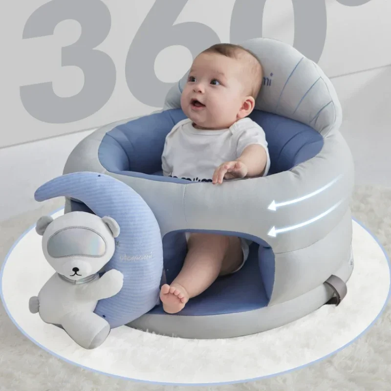 Chaise scientifique de protection de la colonne vertébrale pour bébé, siège d'entraînement pour bébé, chaise d'exercice debout, chaises de salle à manger à coussin souple