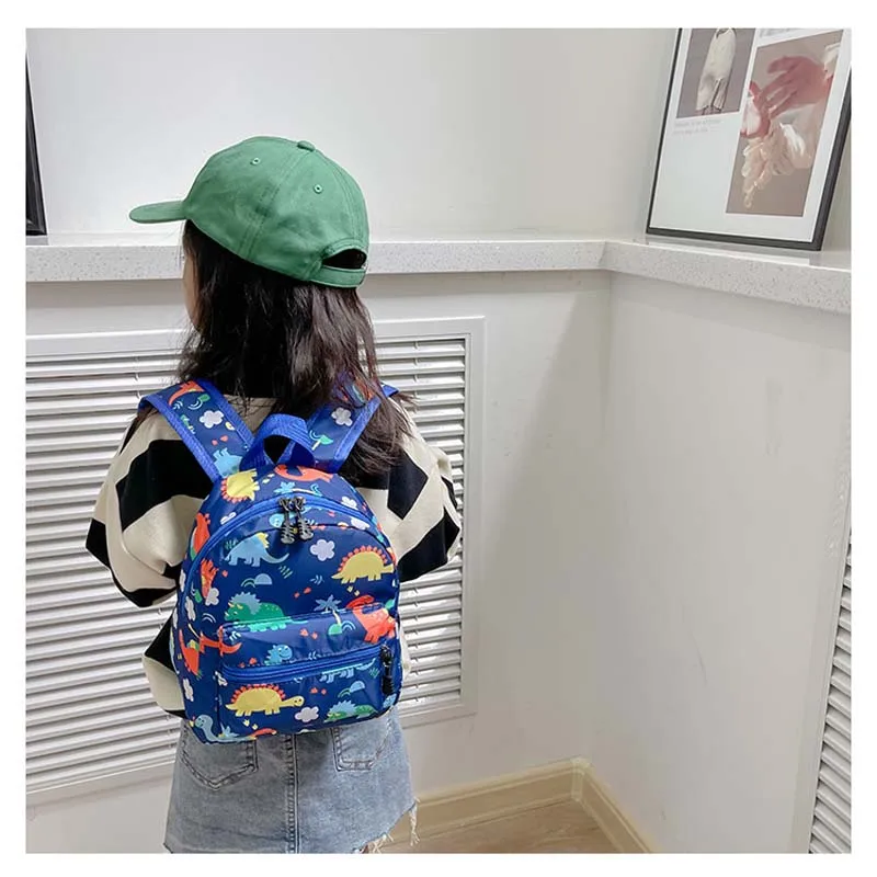 Children\'s Cartoon Dinosaur Backpacks for Teenager Cute Kindergarten Schoolbag Waterproof Kids Book Bags Boys Girls Animal Bag