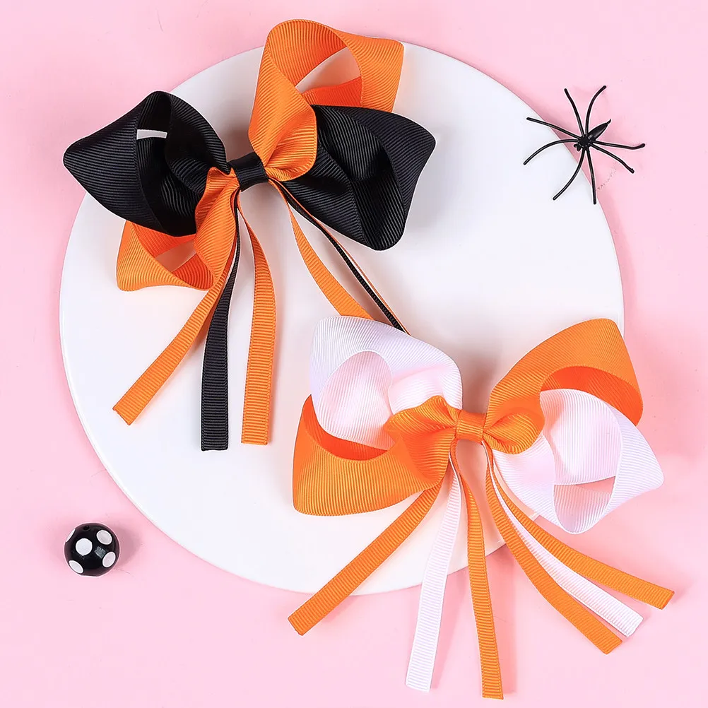 

Набор из 5 заколок-бантиков для волос: разноцветные ленточные банты для повседневного использования и праздничных мероприятий
