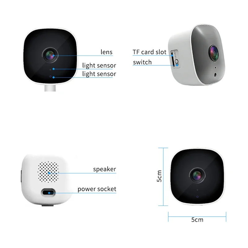 Window Mounted Monitoring Camera Wireless Wifi Mobile Phone Remote Monitoring 3 Million/4K HD Night Vision Network Card Machine image 6