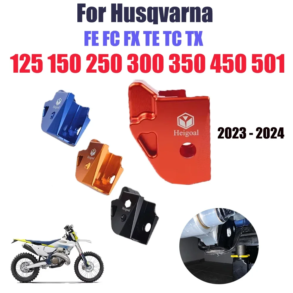 

For Husqvarna 125 150 250 300 350 450 501 FE FC FX TE TC TX 2023 2024 Motorcycle Rear Shock Absorber Linkage Guard Protector