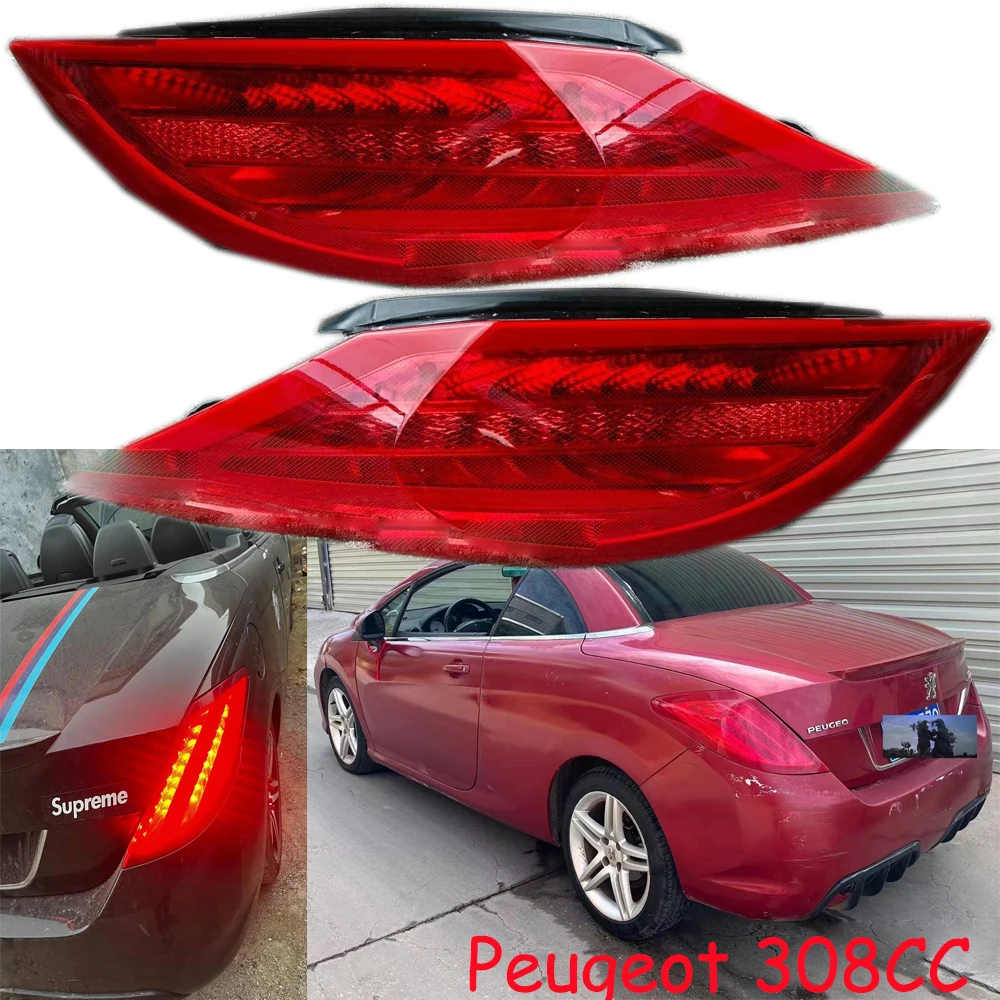 car accessories bumper tail light for Peugeot 308CC taillight Reflector Taillamp for Peugeot 308 CC fog lamp