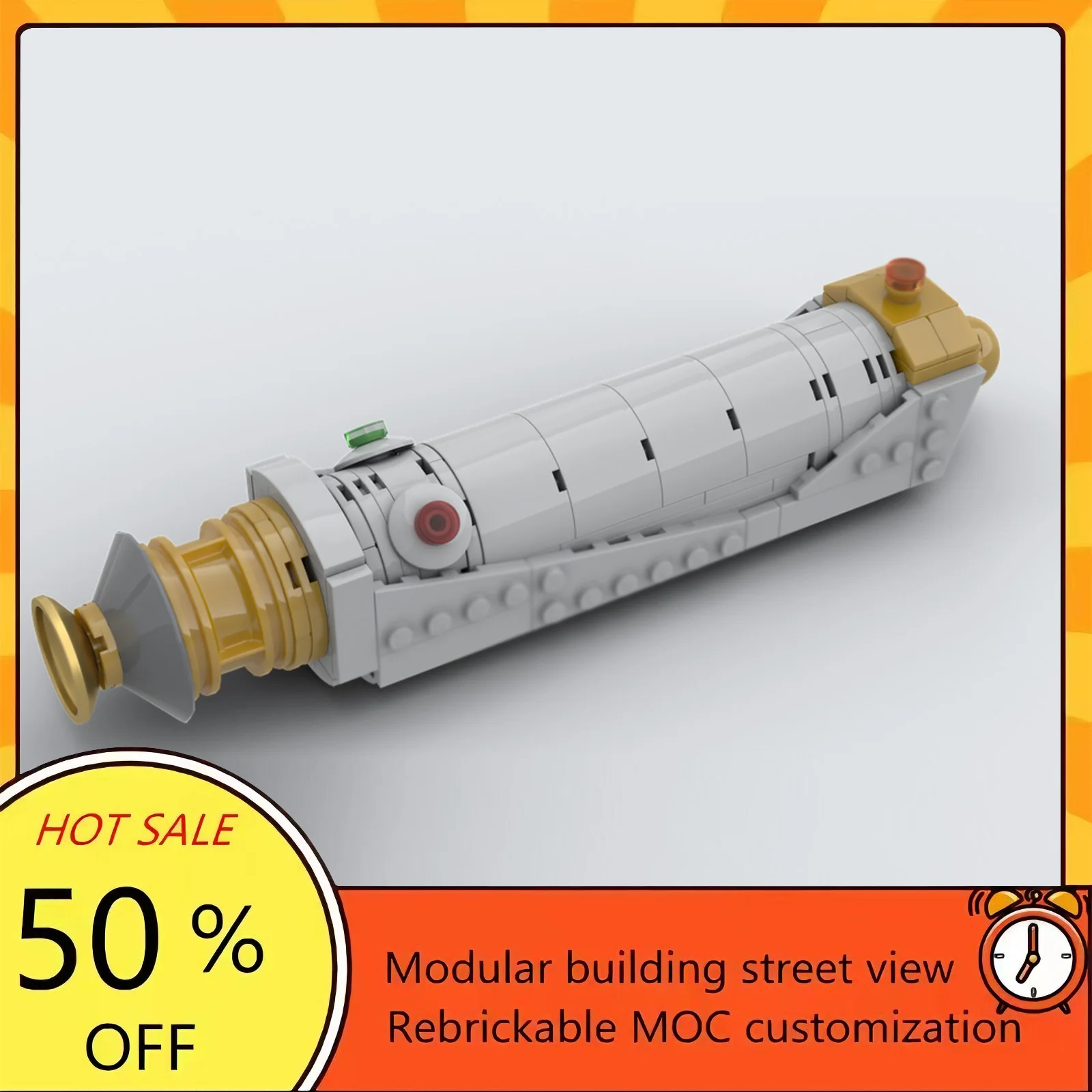 

159PCS Popular Space War Movie Model MOC Building Bricks Spaceship Modular Technology Gifts Holiday Assemble Children Toy Suit