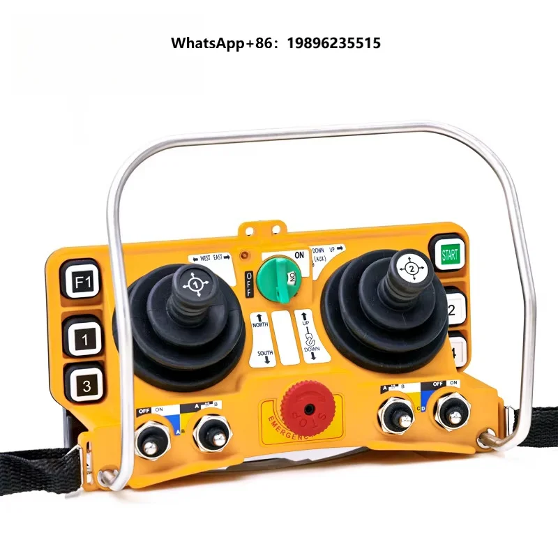 F24-60 Telecrane AC/DC 24V Hydraulically Operated Wireless Remote Control for Cars, Industrial Metal Construction