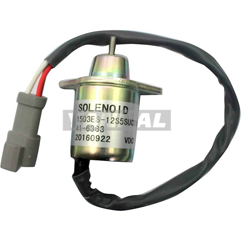 HOT SALE FUEL SHUTOFF SOLENOID 1503ES-12S5SUC11S FOR YANMAR 3TNE72 3TNA72 4TNE84 4TNE88