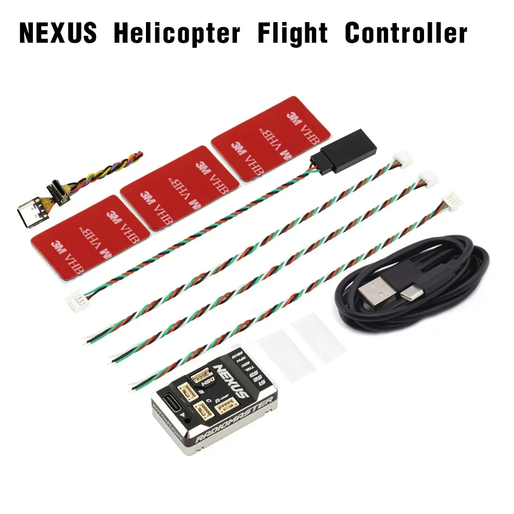 

NEXUS Helicopter Flight Controller Built-in 128Mb Black Box ICM-42688-P Gyro For RC 470 550 Fixed Wing Helicopter RotorFlight