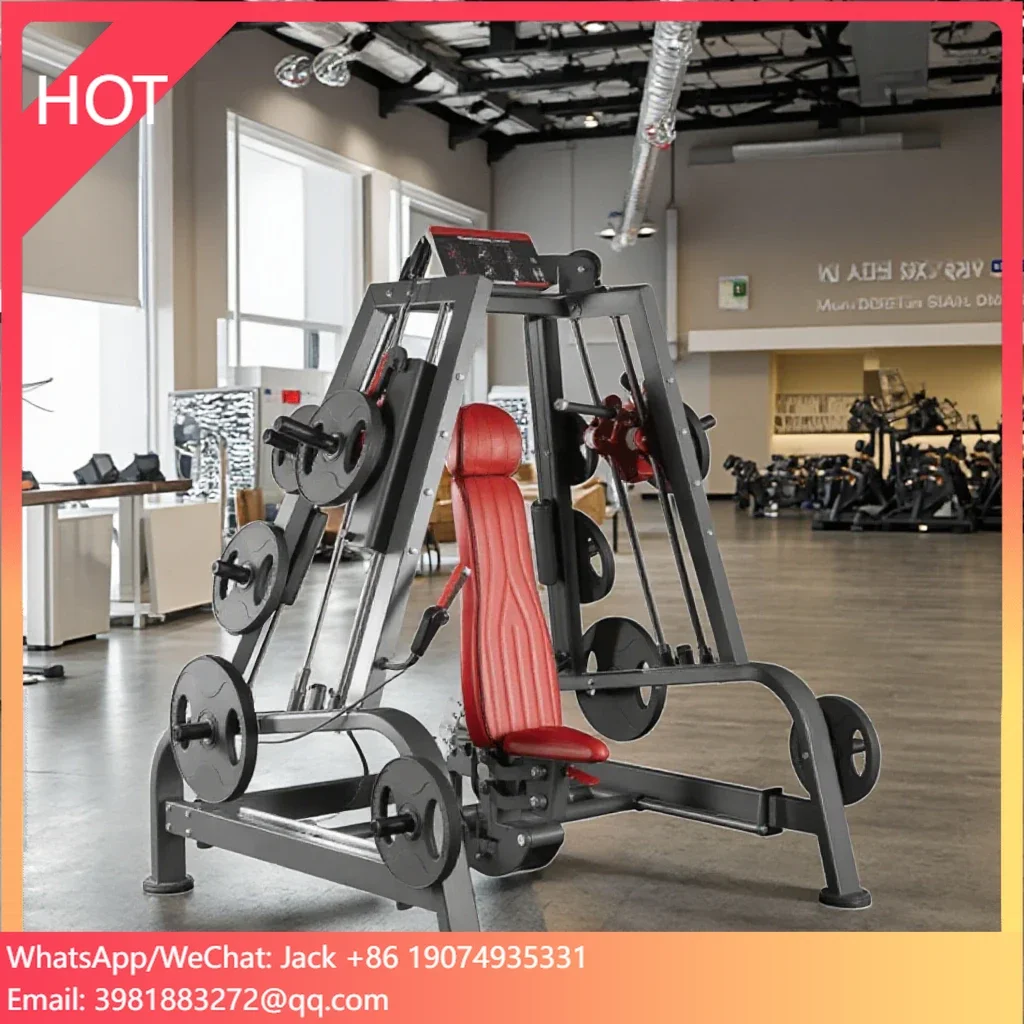 

Commercial Dual System Plate Loaded Machine for Body Building Heavy Strength Training in Upper Chest & Shoulder Press