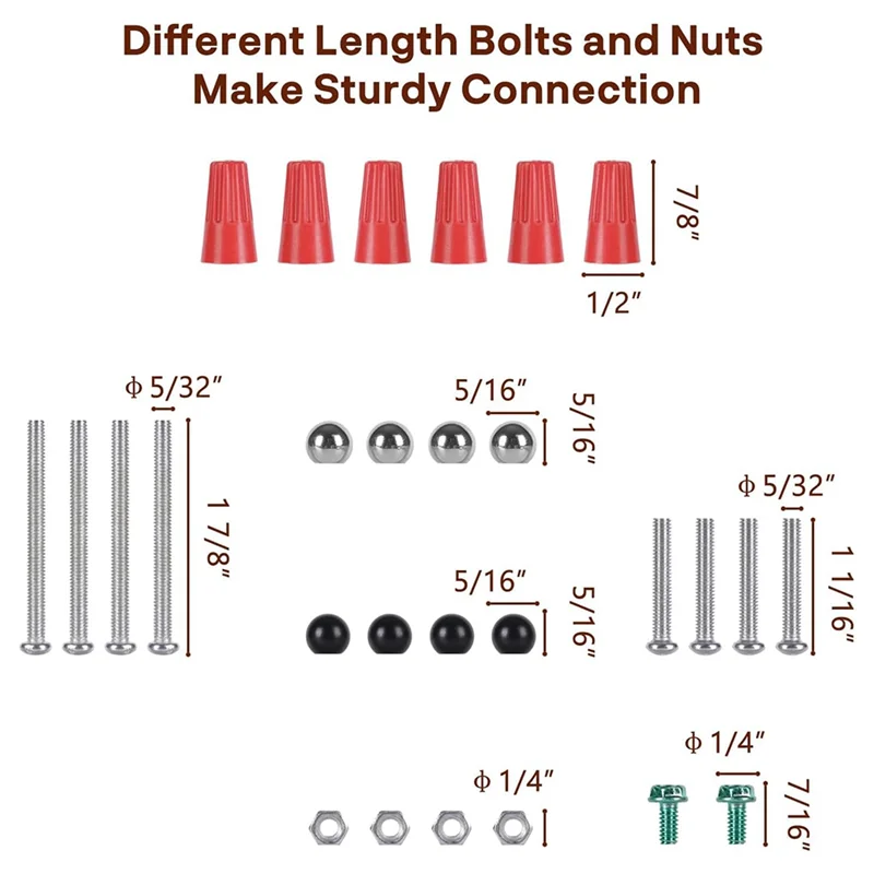 AB33-2 Pack Light Fixture Mounting Brackets, Ceiling Light Mounting Plate, Wall Light Mount Blocks With Screw And Nuts Easy To U