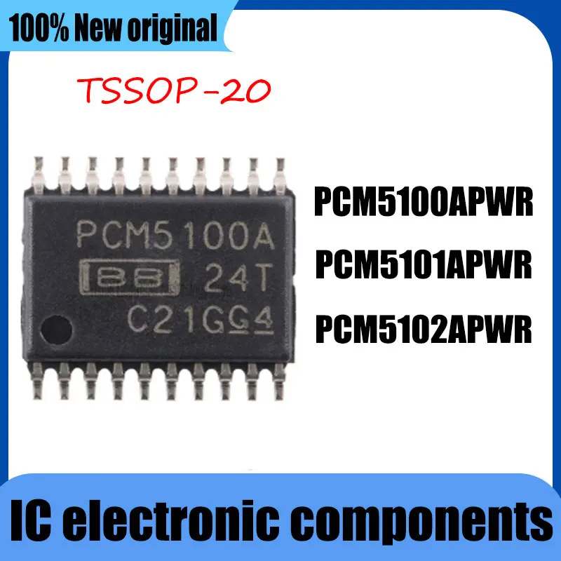 10PCS Lot 100% New Original PCM5100A PCM5101A In Stock TSSOP20