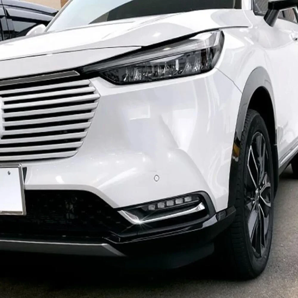 

For Honda Vezel HR-V E:HEV 2021 2022 Chrome Front Rear Fog Light Foglight Lamp Cover Trim Bumper Decoration Car Styling