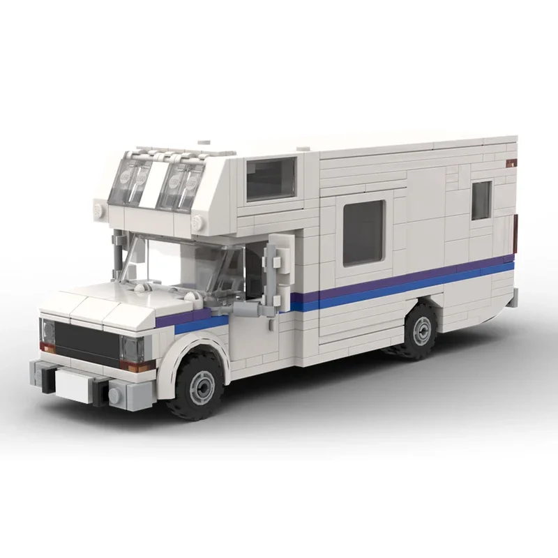 Stadsautomodel Moc Bouwstenen Klassieke Klasse C Camper Technologie Modulaire Blokken Geschenken Kerstspeelgoed Diy Sets Assemblage