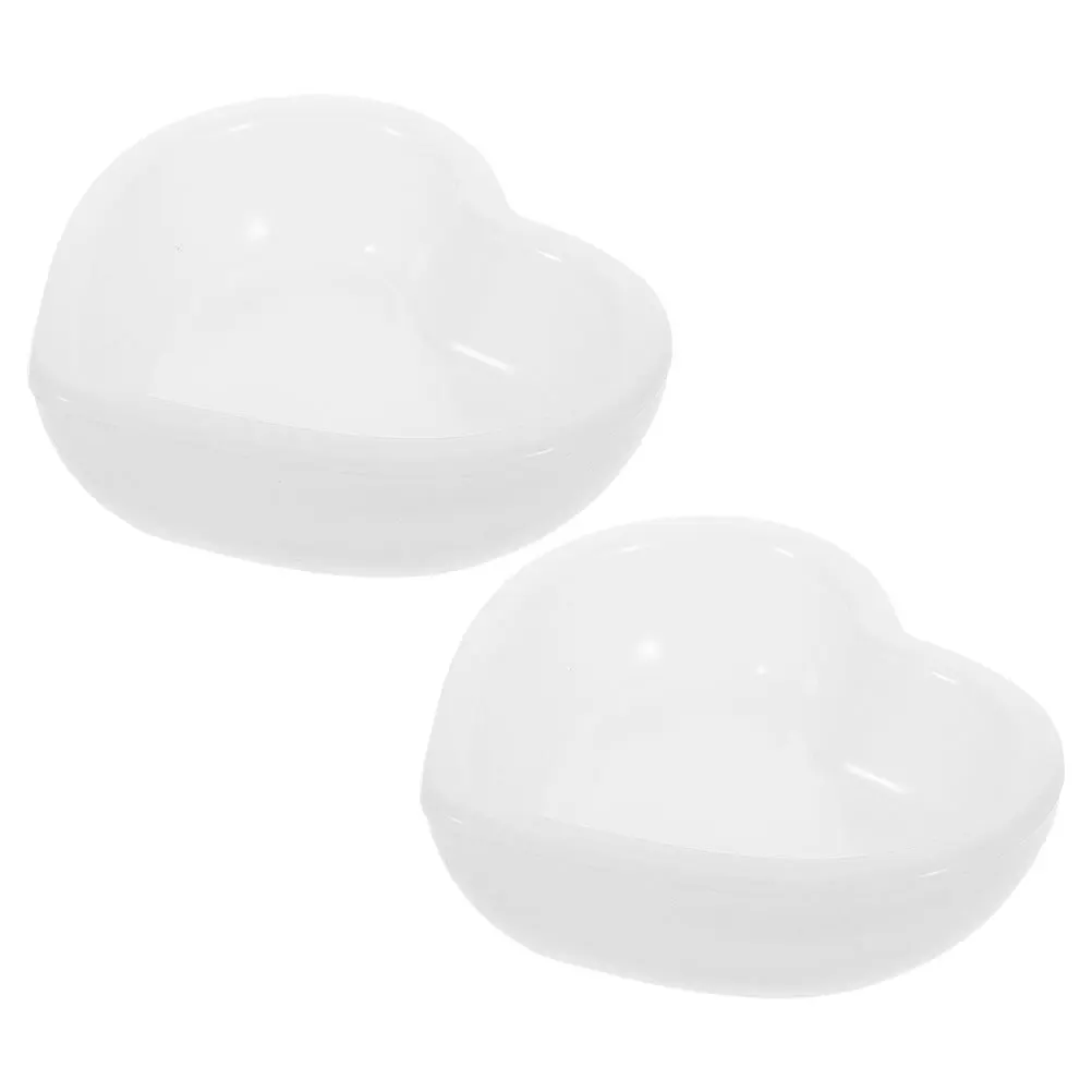

2 Pcs Shape Handmade Silicone Jewelry Tray Resin Mold Bowl Bowl Mold Epoxy Resin Craft Storage Accessories DIY Decor