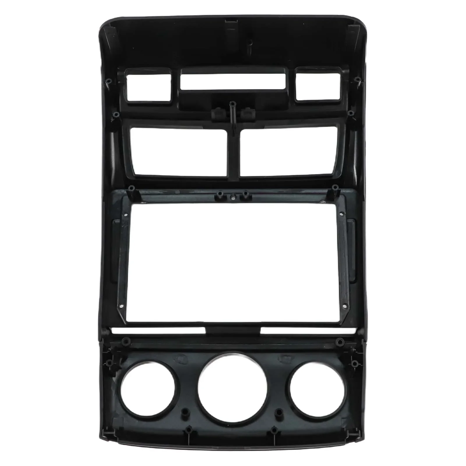 

Car Radio Faceplate Frame for 9 Inch 2 DIN Systems Compatible with For Kia For Sportage 2005 2010 Dashboard Panel