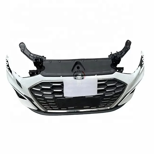 Front Bumper Assembly with radiation for A3 A3L 8Y S-line 2021-2024 Body Kit Original Front Nose Cut