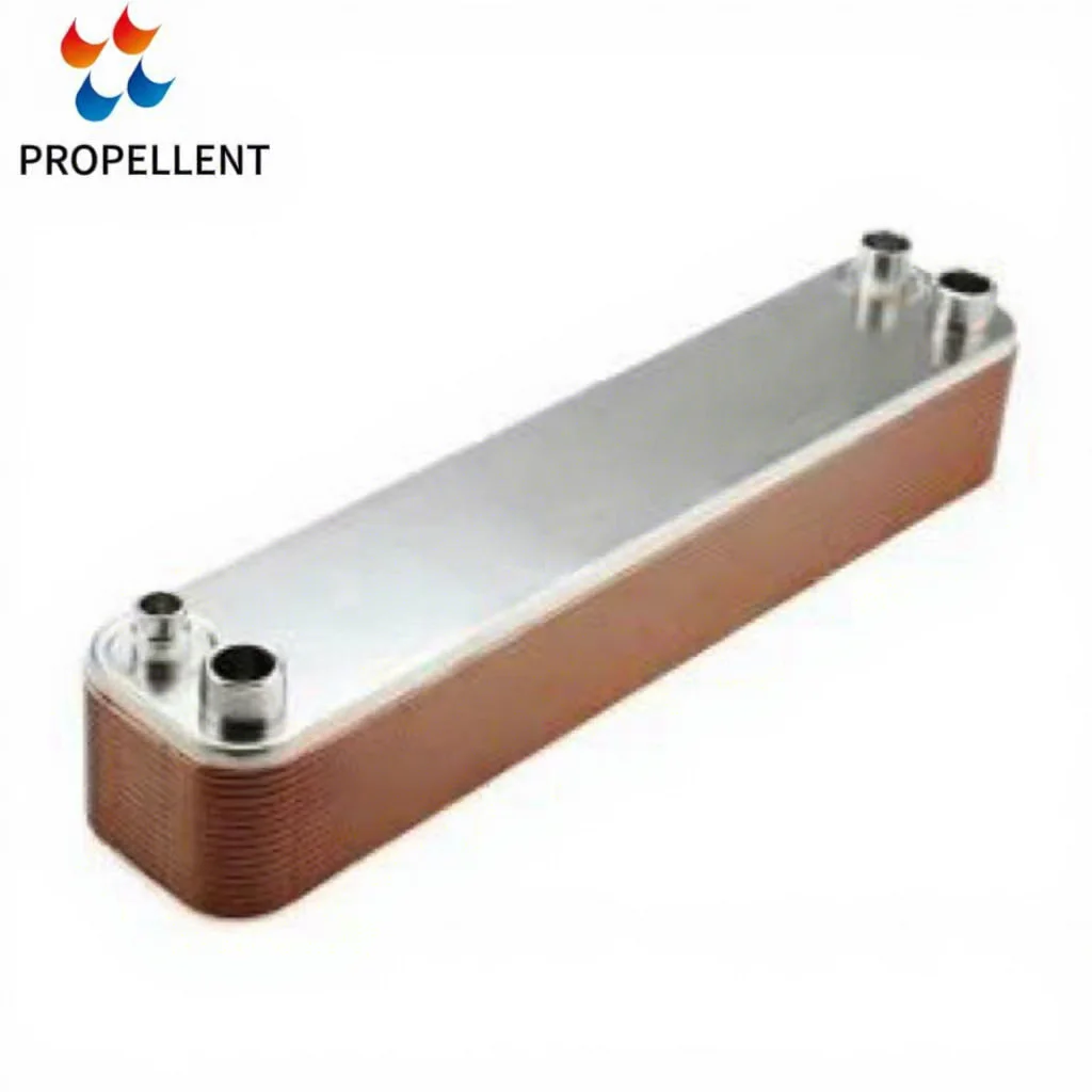 Lightweight Brazed Plate Heat Exchanger for Water Heaters
