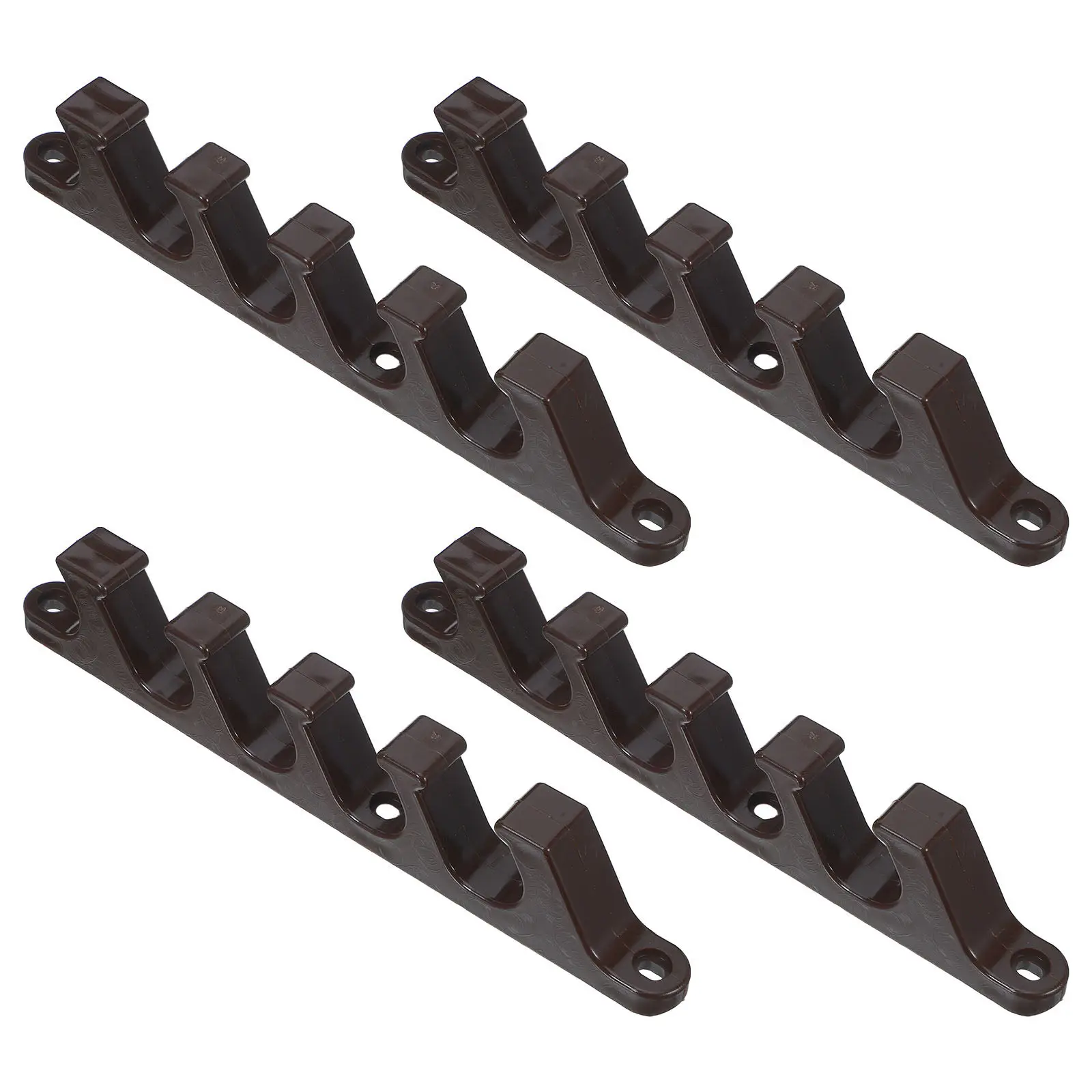 4Pcs Patio Lawn Yard Furniture Adjustment Brackets Chaise Lounge Back Height Multi Position Support Folding Chair Replacement