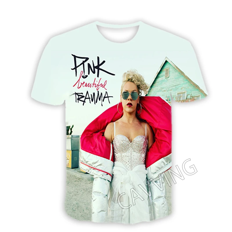 New Fashion Women/Men's 3D Print  P!nk  Alecia Beth Moore   Casual T-shirts  Hip Hop Tshirts Harajuku Styles Tops Clothing