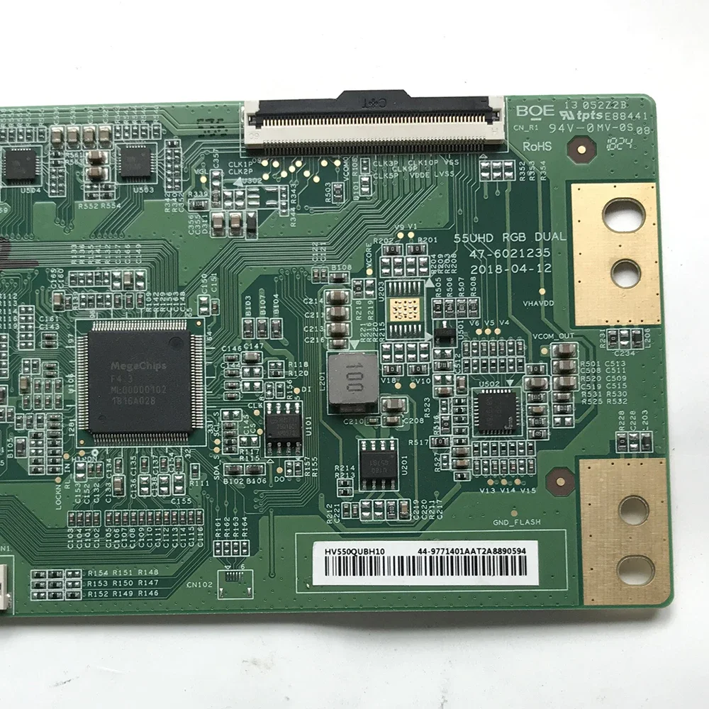 HV550QUBH10 55UHD DUAL 47-6021235 T-con Board Display Card TV LCD TCON Board Logic Board Equipment