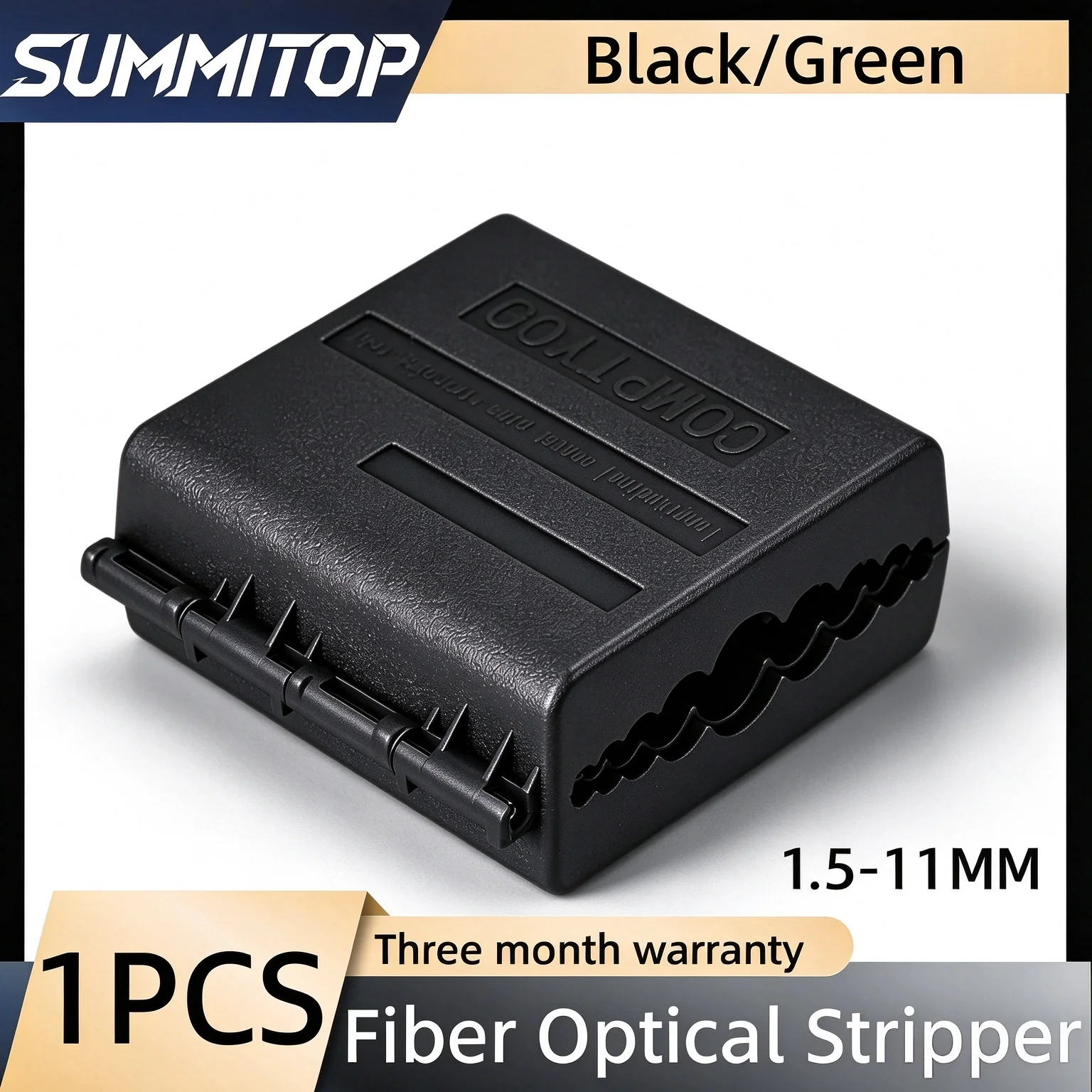 SUMMITOP 1.5~11mm Fiber Cluster Loose Tube Cable Jacket Sheath Slitter Fiber Optic Tool Longitudinal Beam Tube Stripper 1.5-11mm