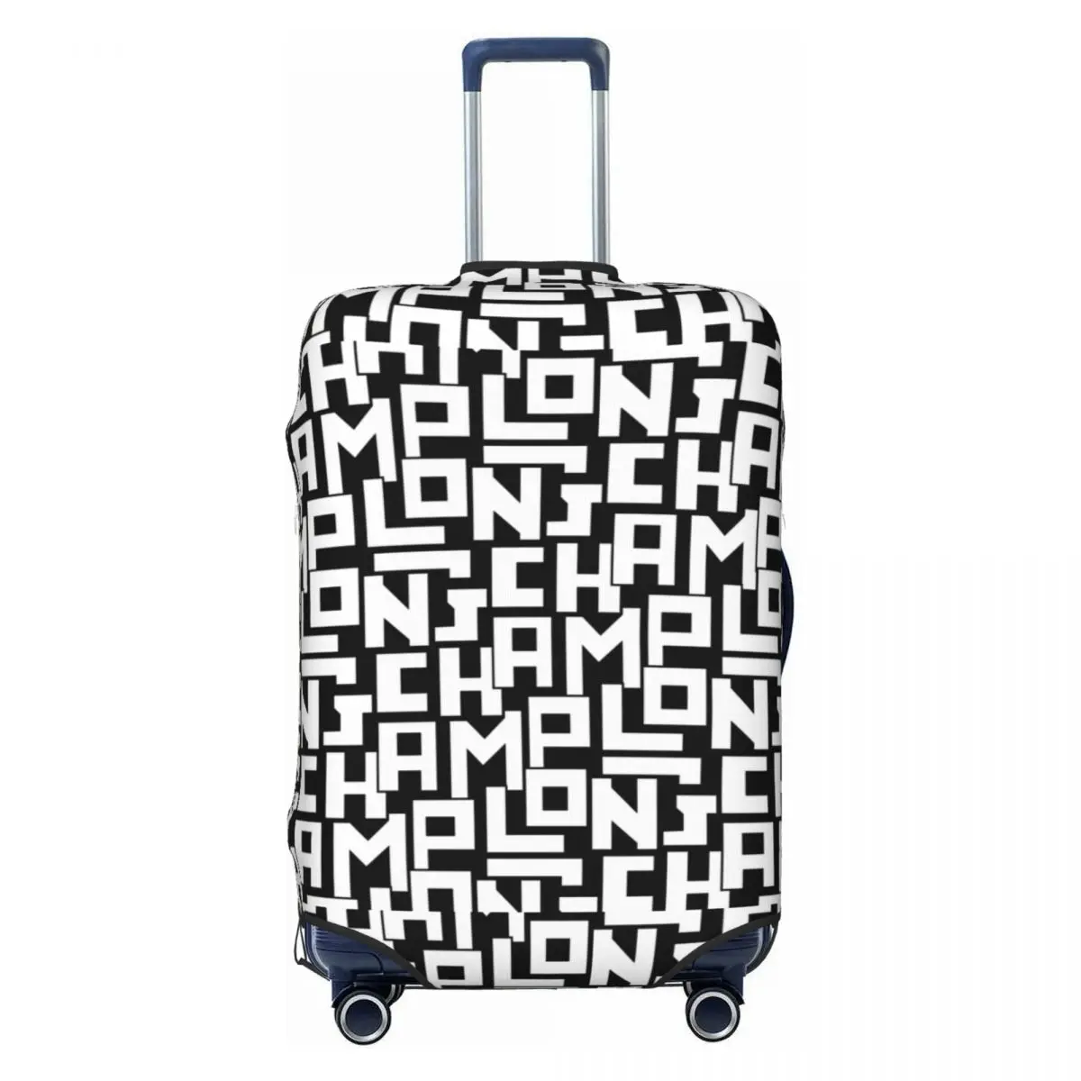 Fashion Longss Graffiti Suitcase Cover Luxury Champss Vacation Cruise Trip Useful Luggage Supplies Protection