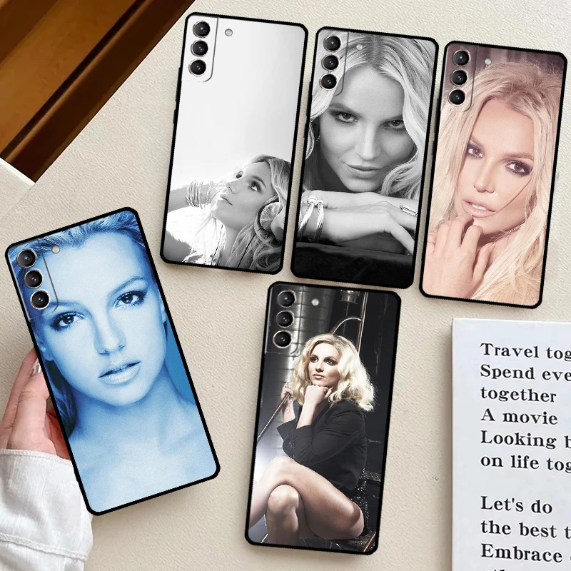 Britney Spears Case For Samsung Galaxy S23 S24 Ultra S22 S21 Plus Note 10 Note 20 S9 S10 S20 S21 FE Cover