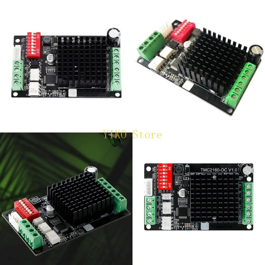 

Драйвер двигателя K32C MKS TMC2160-OC, большой ток, 4,33 А, отключение звука и поддержка 64 микрошагов с большим радиатором